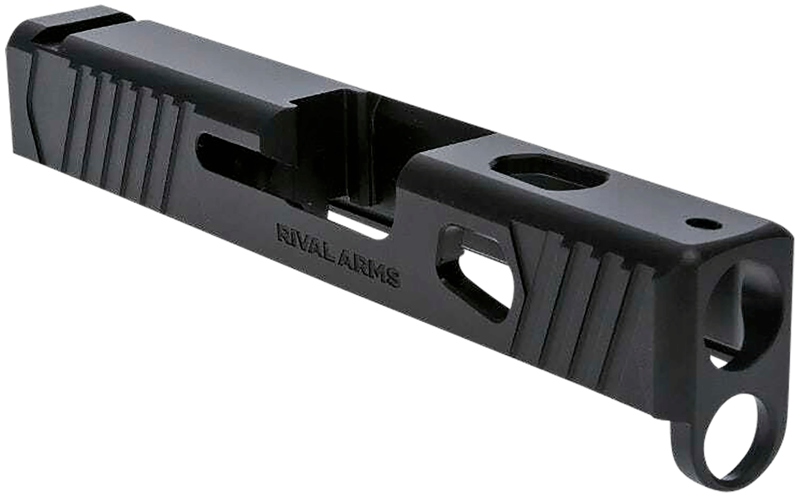 Rival Arms RA10G305A Precision Slide A1 Compatible w/Glock 43 Gen3, 9mm Luger Black QPQ Stainless Steel, RMR Cut Sights