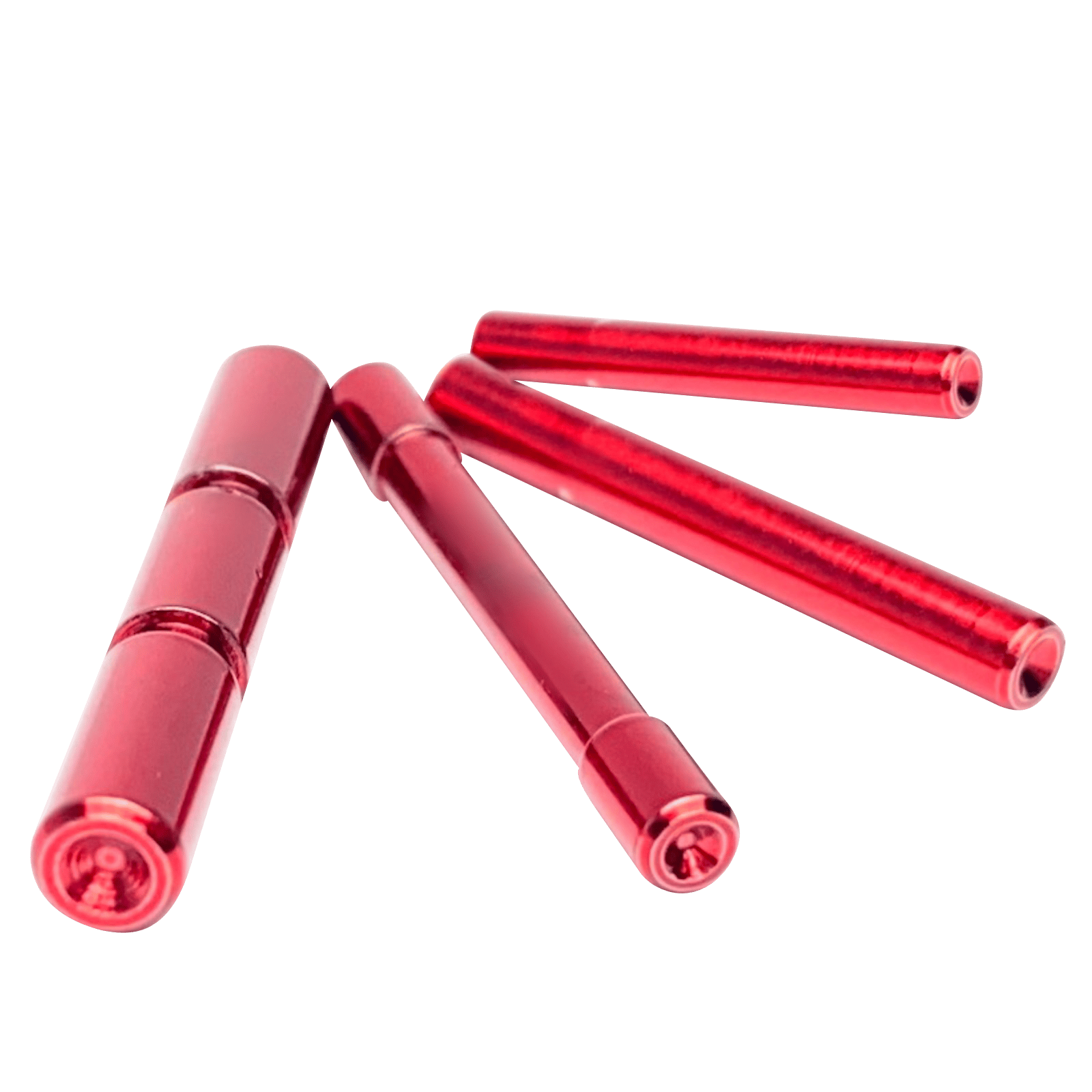 Cross Armory CRG4PSRD 4 Pin Set Dimpled Extended Compatible w/Glock Gen4 Red 4140 Steel