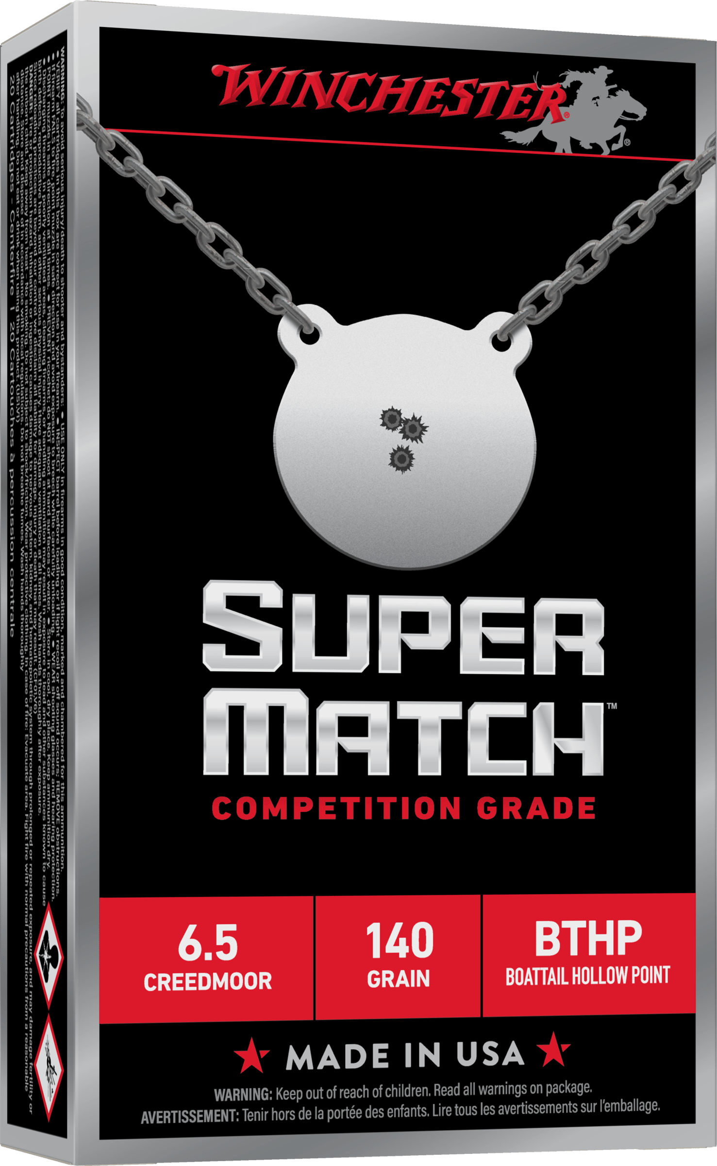 WIN SPR MTCH 6.5CM 140GR BTHP 20/200