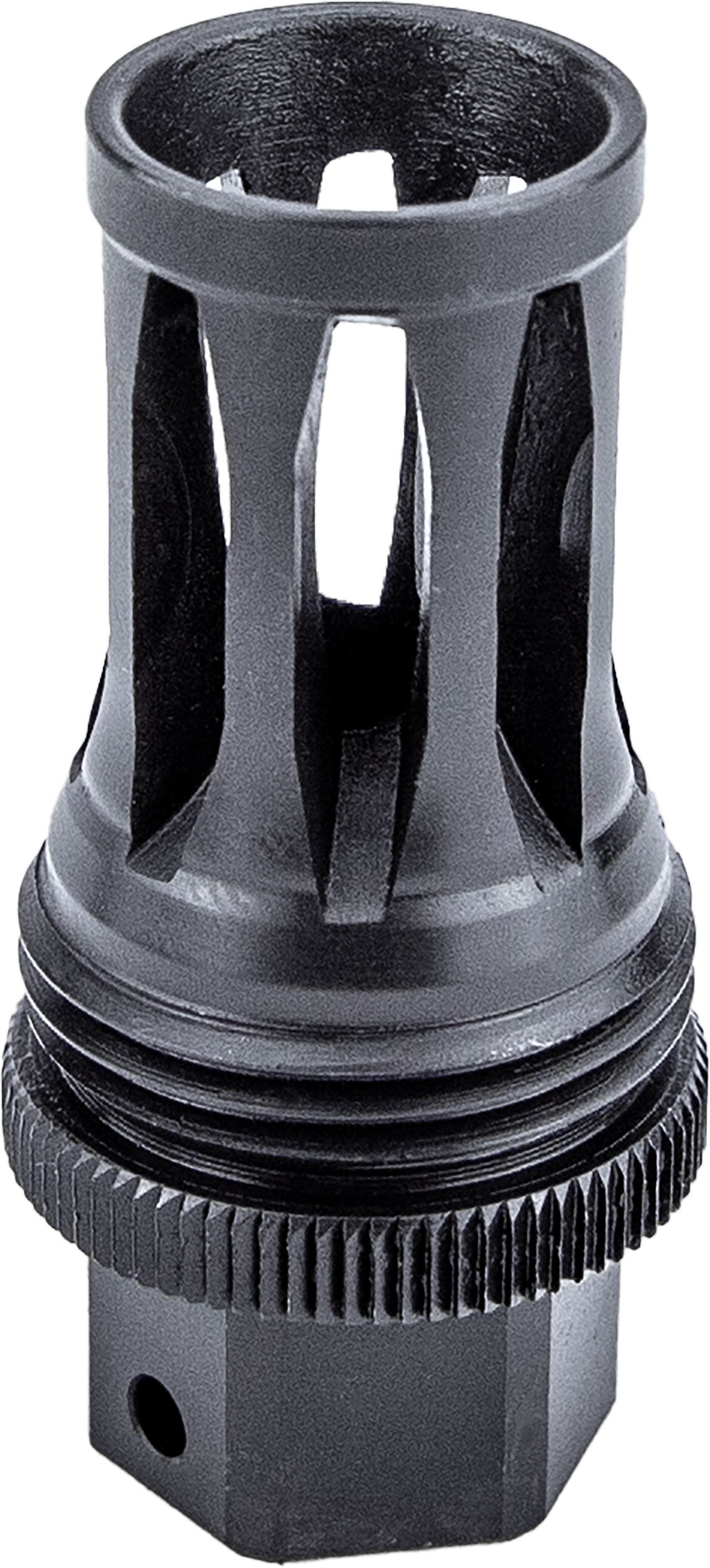 Kgm Suppressors A-QD-5FB-S-1 Quick Detach Flash Brake Black Nitride Steel 1/2"x28 Threads