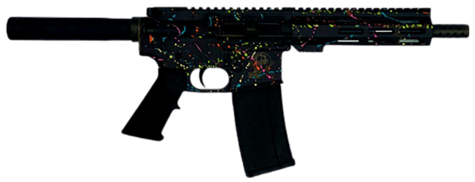 GLFA GL15223PSBLK 223 WYLDE PSTL 7.5 SPLAT