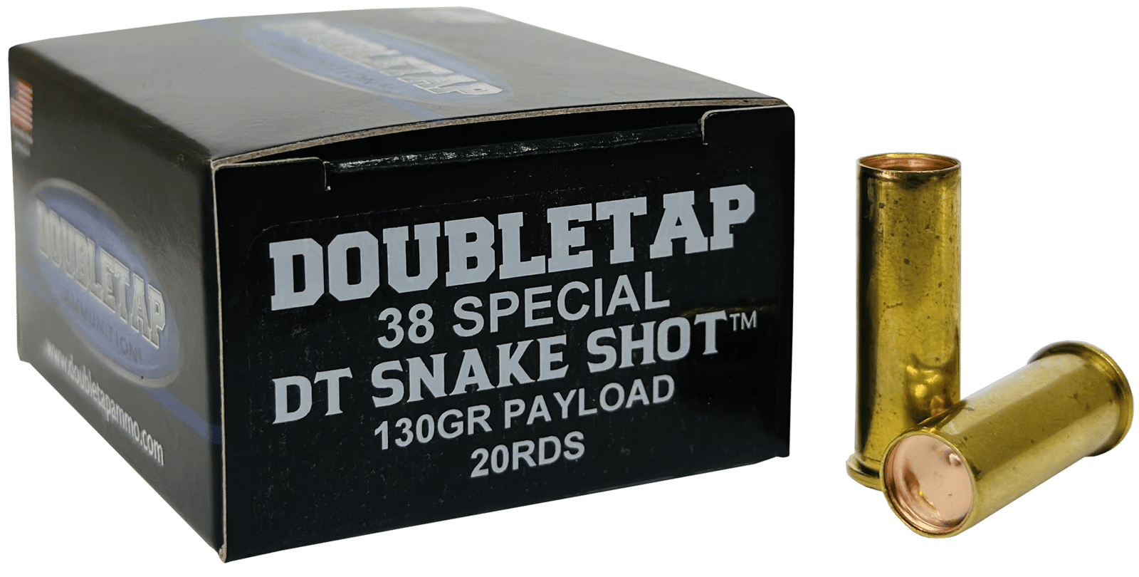 DoubleTap Ammunition 38SPSS2 Snake Shot 38Special 130gr 20 Per Box/50 Case