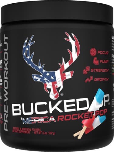 BUCKED UP PRE-WORKOUT ROCKET POP 30 SERVINGS