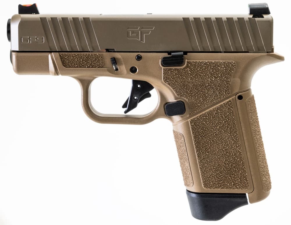 GFORCE GF9 RAPTURE-X 9MM 3.25 FDE 12RD