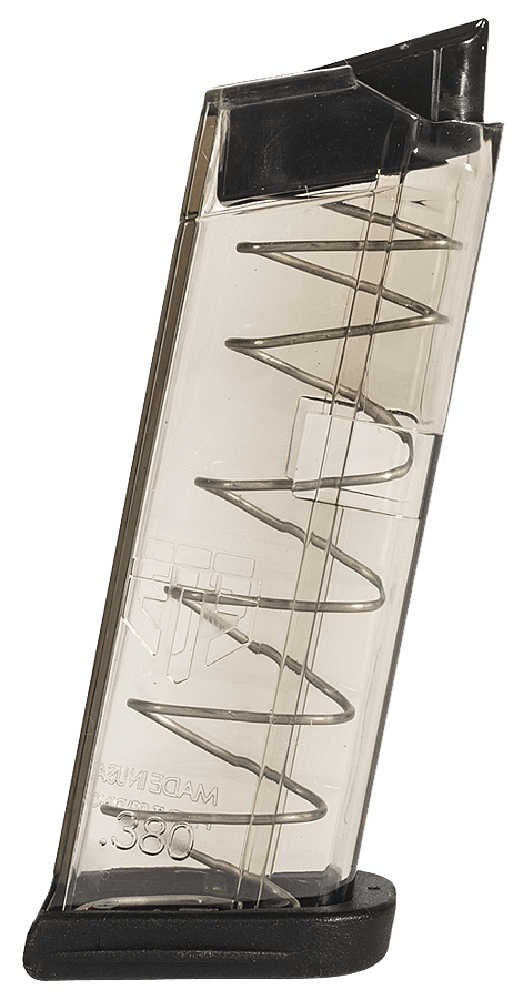 ETS Group GLK42 Pistol Mags 7rd 380 ACP Compatible w/ Glock 42 Clear Polymer