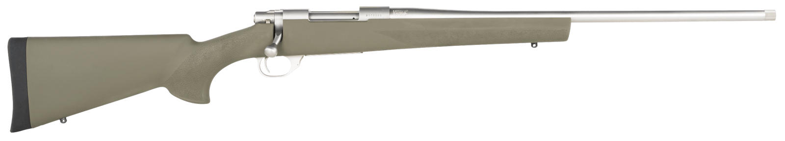 Howa HGR73113 M1500 Hogue Full Size 308 Win 5+1 22" Stainless Steel Threaded Barrel, Drilled & Tapped Stainless Steel Receiver, Hogue OverMolded OD Green Synthetic Stock, Right Hand