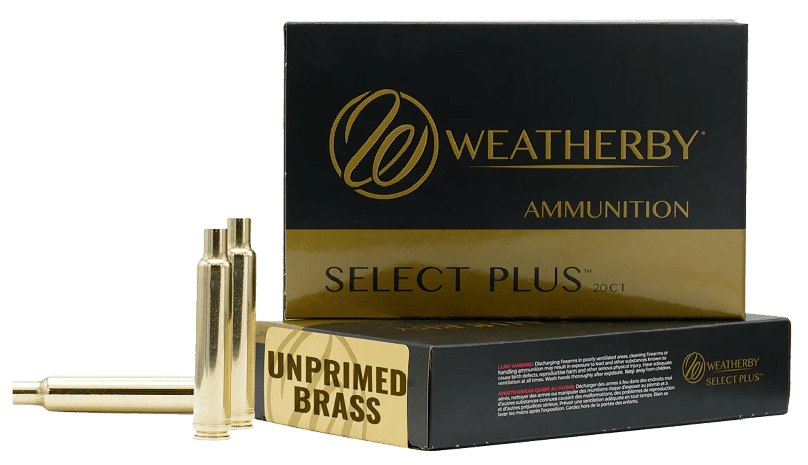 Weatherby BRASS65RPM20CT Select Plus 6.5 Wthby RPM Rifle Brass