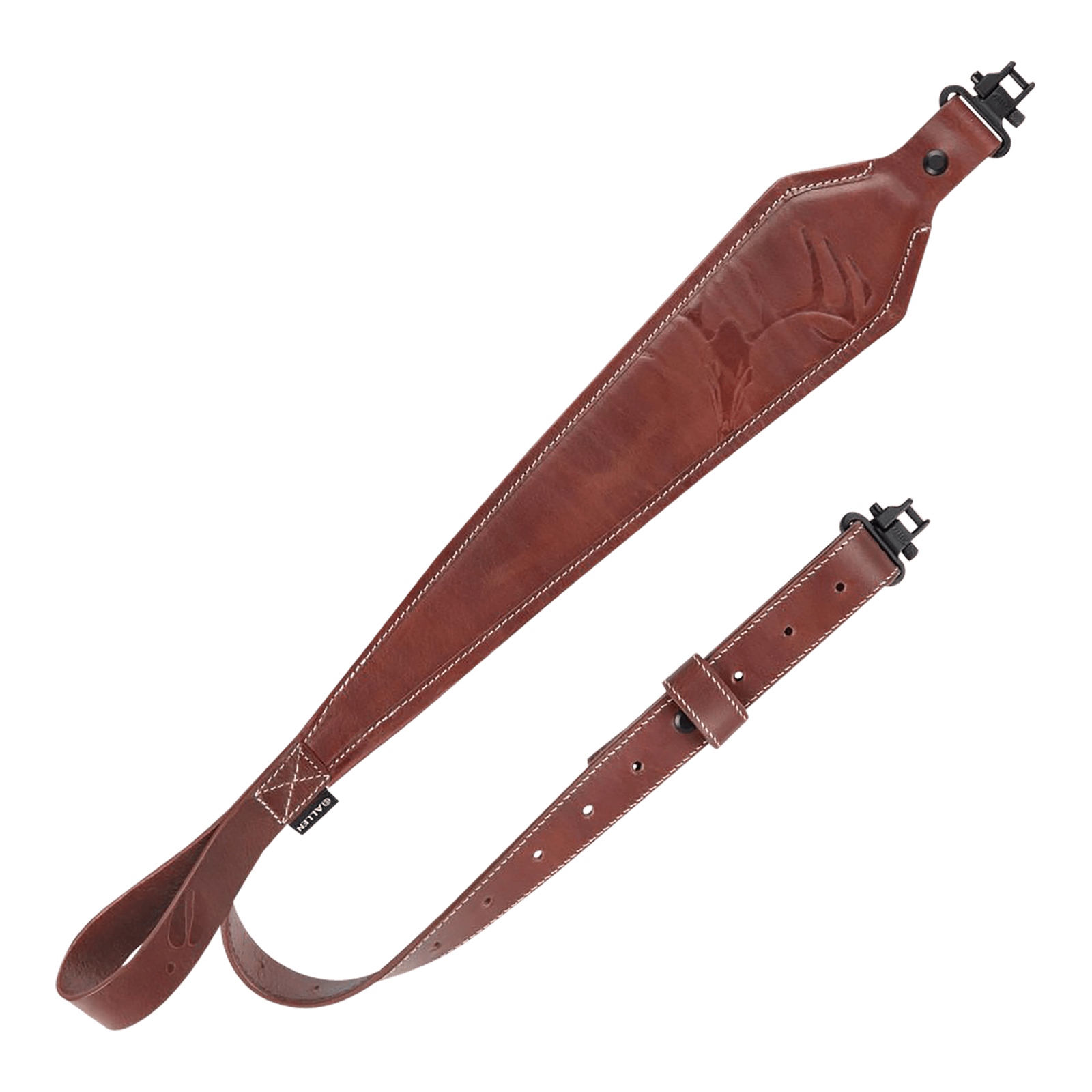 Heritage Cases 8510 Deer Deboss Brown Leather 28"-35" OAL Rifle