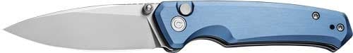 CIVIVI KNIFE ALTUS 2.97" BLUE/ STONEWASH BUTTON LOCK!