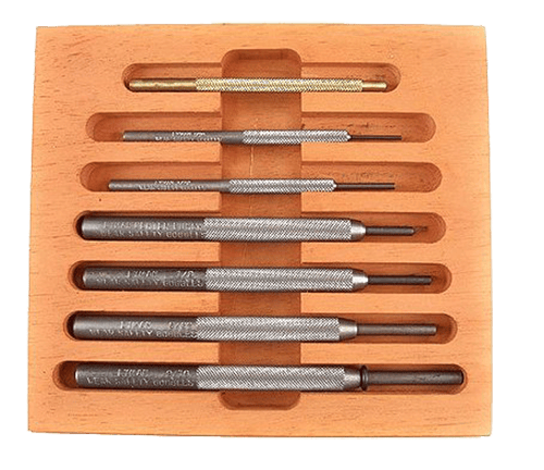 Lyman 7031273 Punch Set Gunsmith Steel 7 pc
