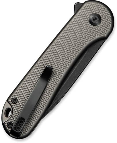CIVIVI KNIFE ELEMENTUM II 2.9" DAIMOND PATTERN GRAY/BLACK!