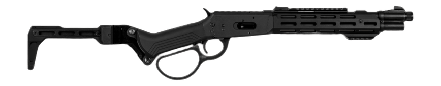 Derya Firearms RANX.12.45 RANX 45 Long Colt 4+1 12" Black Melonite Threaded Barrel, Black Melonite Steel Receiver w/Picatinny Rail, M-LOK/Picatinny Rail Forend, Black Aluminum Ironwolf Stock