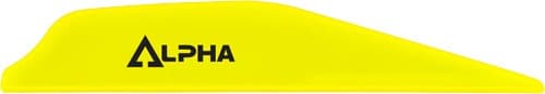 BOHNING ALPHA AR 1250 VANE 2.8" NEON YELLOW 36PK