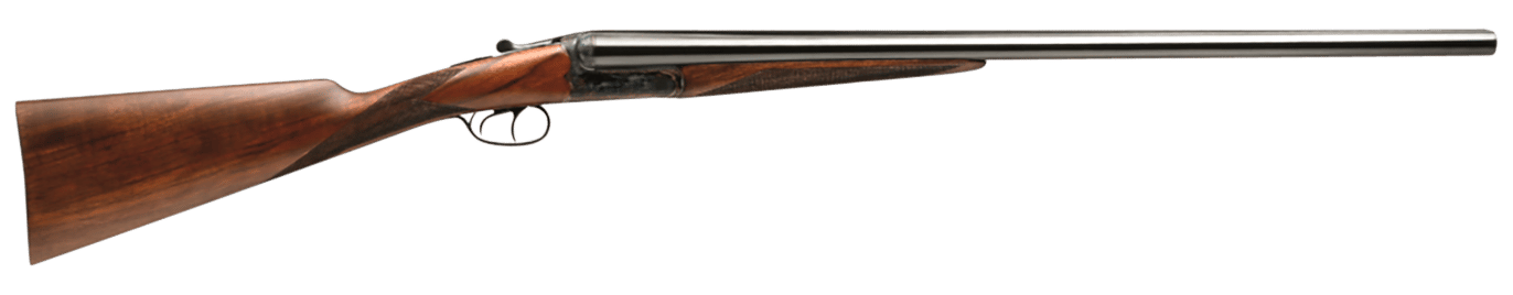 Dickinson ST1226DH Estate 12 Gauge with 26" Black Barrel, 3" Chamber, 2rd Capacity, Color Case Hardened Metal Finish, Oil Turkish Walnut Stock & Double Trigger Right Hand (Full Size)