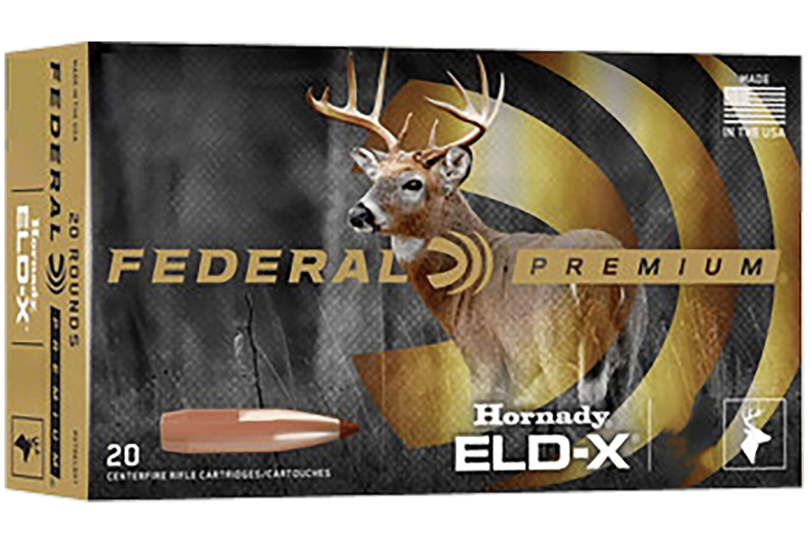Federal P3006ELDX1 Premium ELD-X 30-06Springfield 178gr 20 Per Box/10 Case