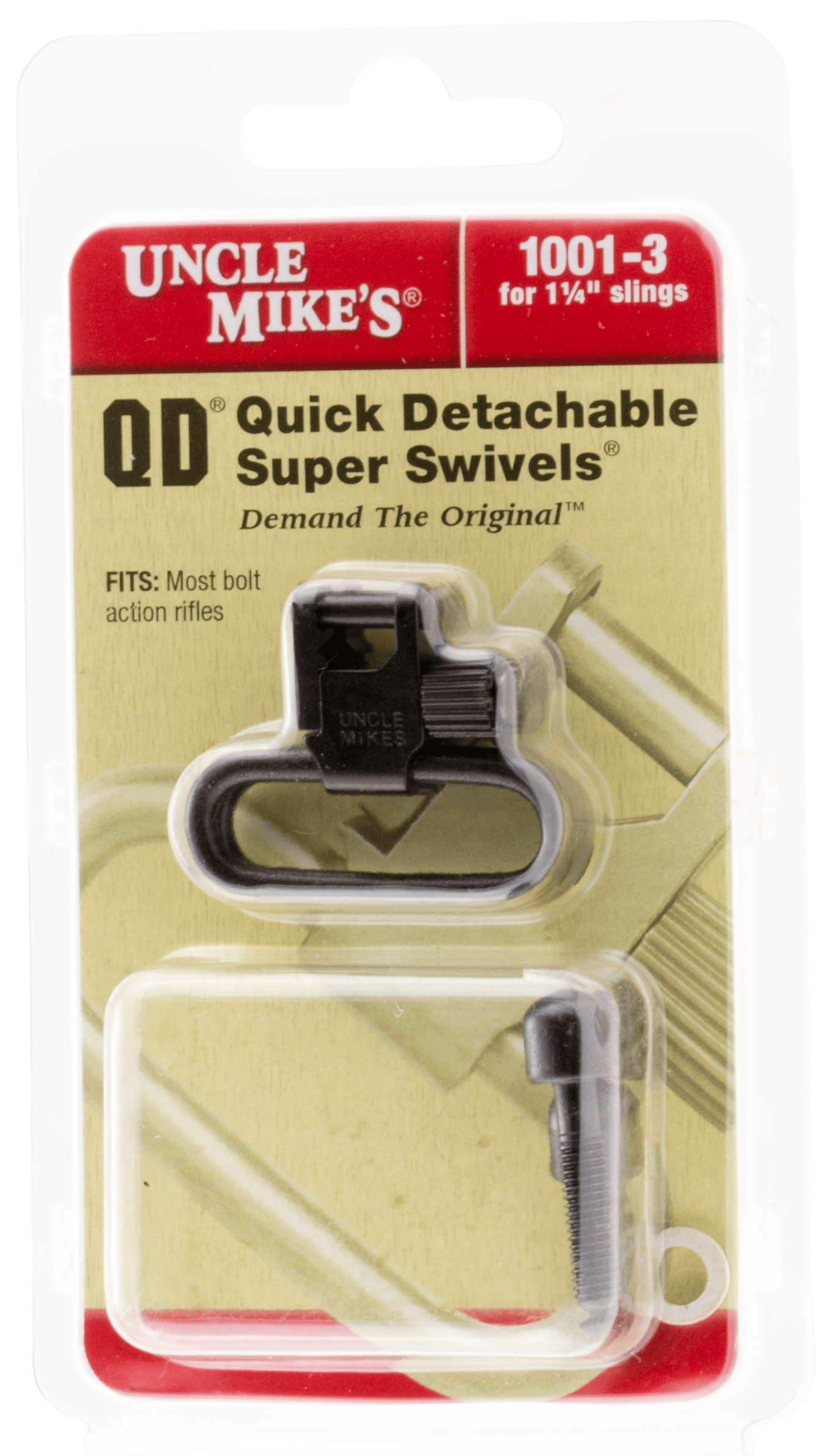Uncle Mike's MO10013 Super Swivel Blued 1.25" Steel Quick Detach