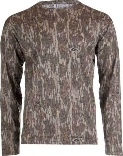 HABIT BEAR CAVE LONG SLEEVE TEE MO BOTTOMLAND MEDIUM