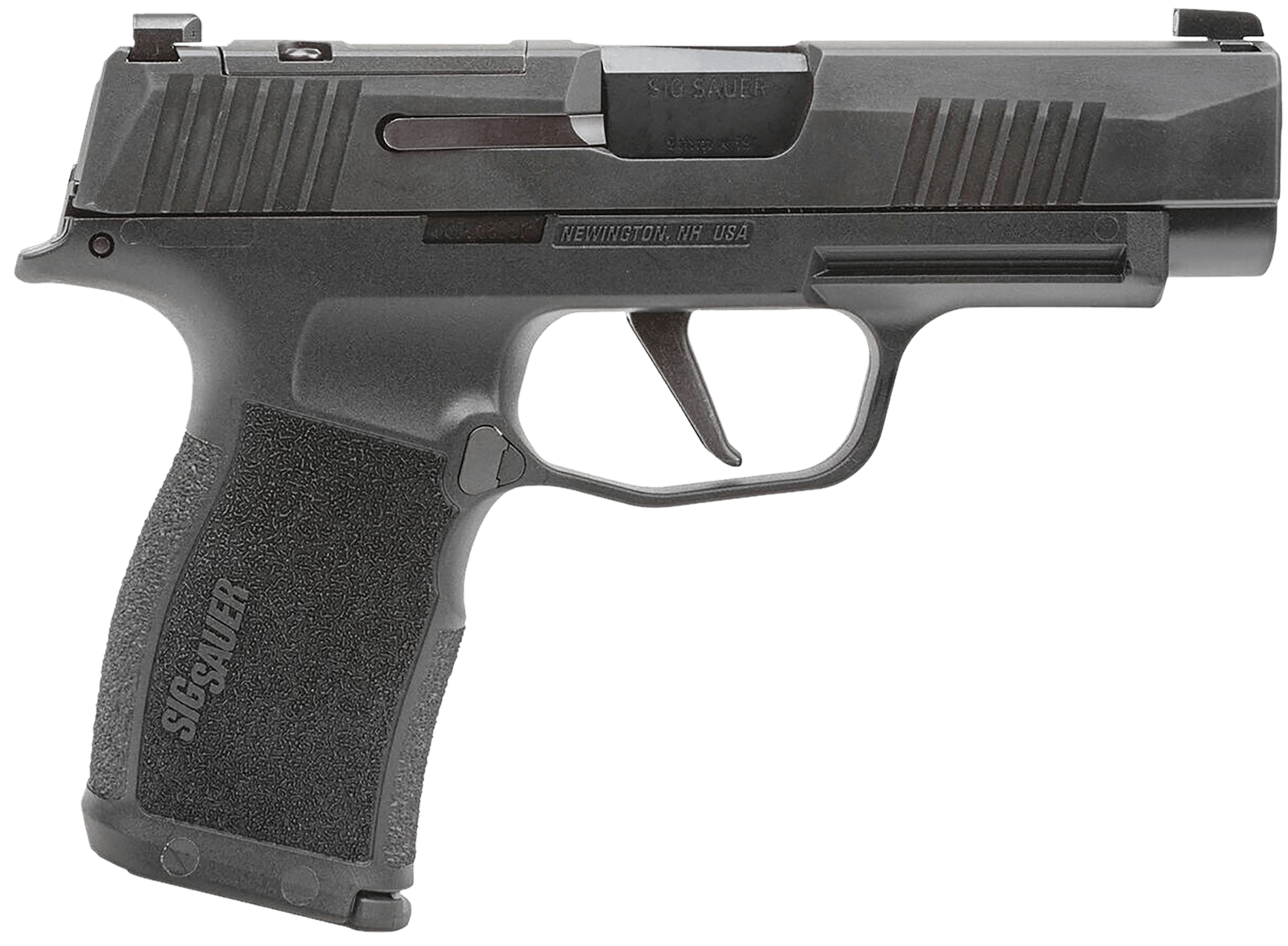 Sig Sauer 365XL9BXR3P10 P365XL 9mm Luger 10+1 3.70" Black Barrel, Black Nitron Optic Ready/Serrated SS Slide, Black SS Frame w/Beavertail & Black Polymer Grips