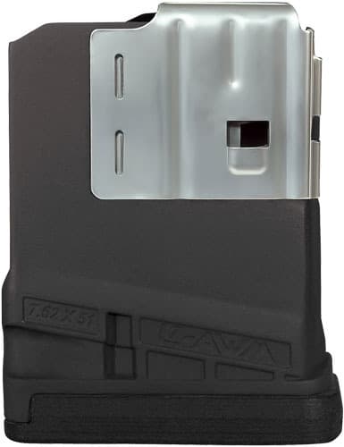 LANCER MAGAZINE L7AWM SR-25 7.62X51 10RD OPAQUE BLACK<