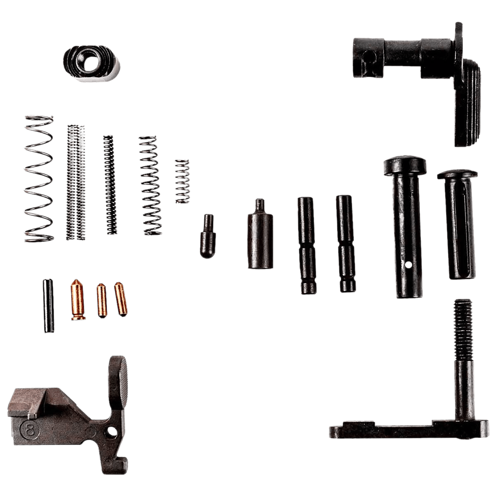 Tapco TAP22037 Lower Parts Kit AR-15 Platform Black