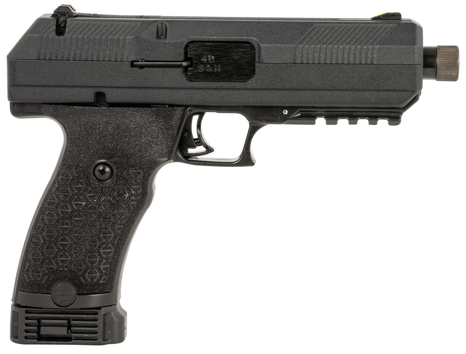 Hi-Point JCP40G2 JCP Gen2 40 S&W 10+1, 4.50" Black Steel Barrel, Black Powder Coated Serrated Steel Slide, Black Polymer Frame w/Picatinny Rail