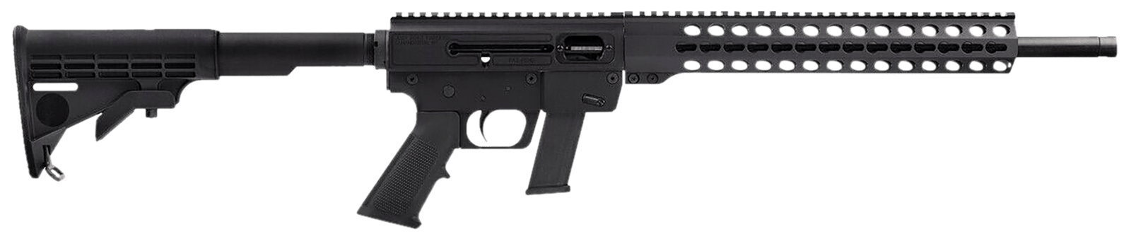 Blue Line Solutions JRC45G3-TB/BL 45 ACP 17" Threaded Barrel M-LOK Forend