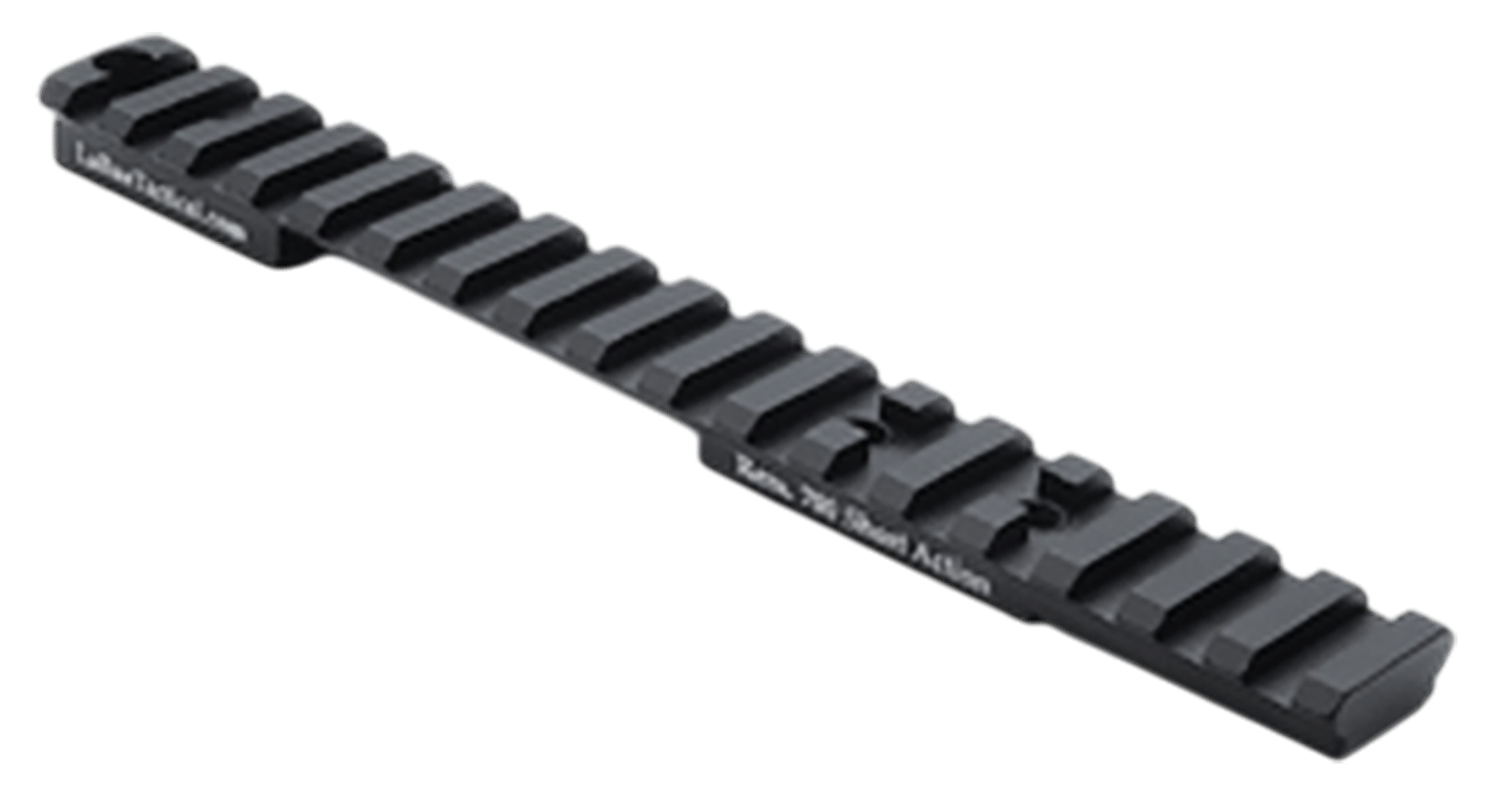 Larue Tactical LT113S20MOA Top Rail Black Fits Remington 700 Short Action 20 MOA