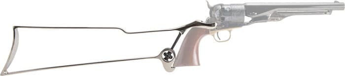 CIMARRON REVOLVER SHOULDER STOCK 1860/1851/1861 STEEL