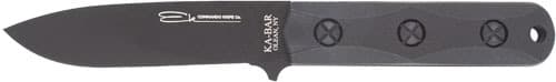 KA-BAR EK COMMANDO SHORT DROP POINT 4.31" W/MOLLE SHEATH!