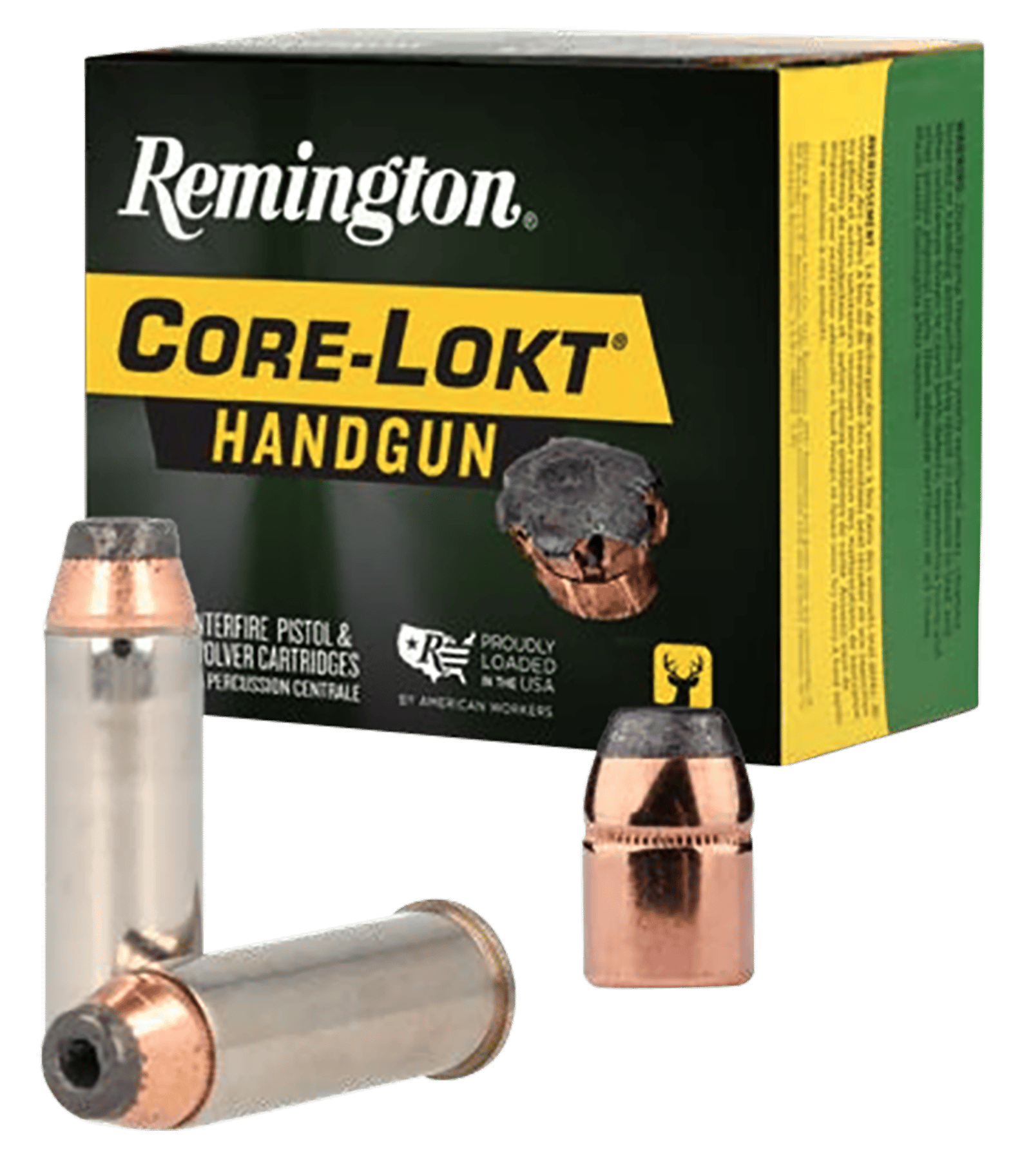Remington Ammunition R20220 Core-Lokt Handgun 357Mag 180gr Jacketed Hollow Point 20 Per Box/10 Case