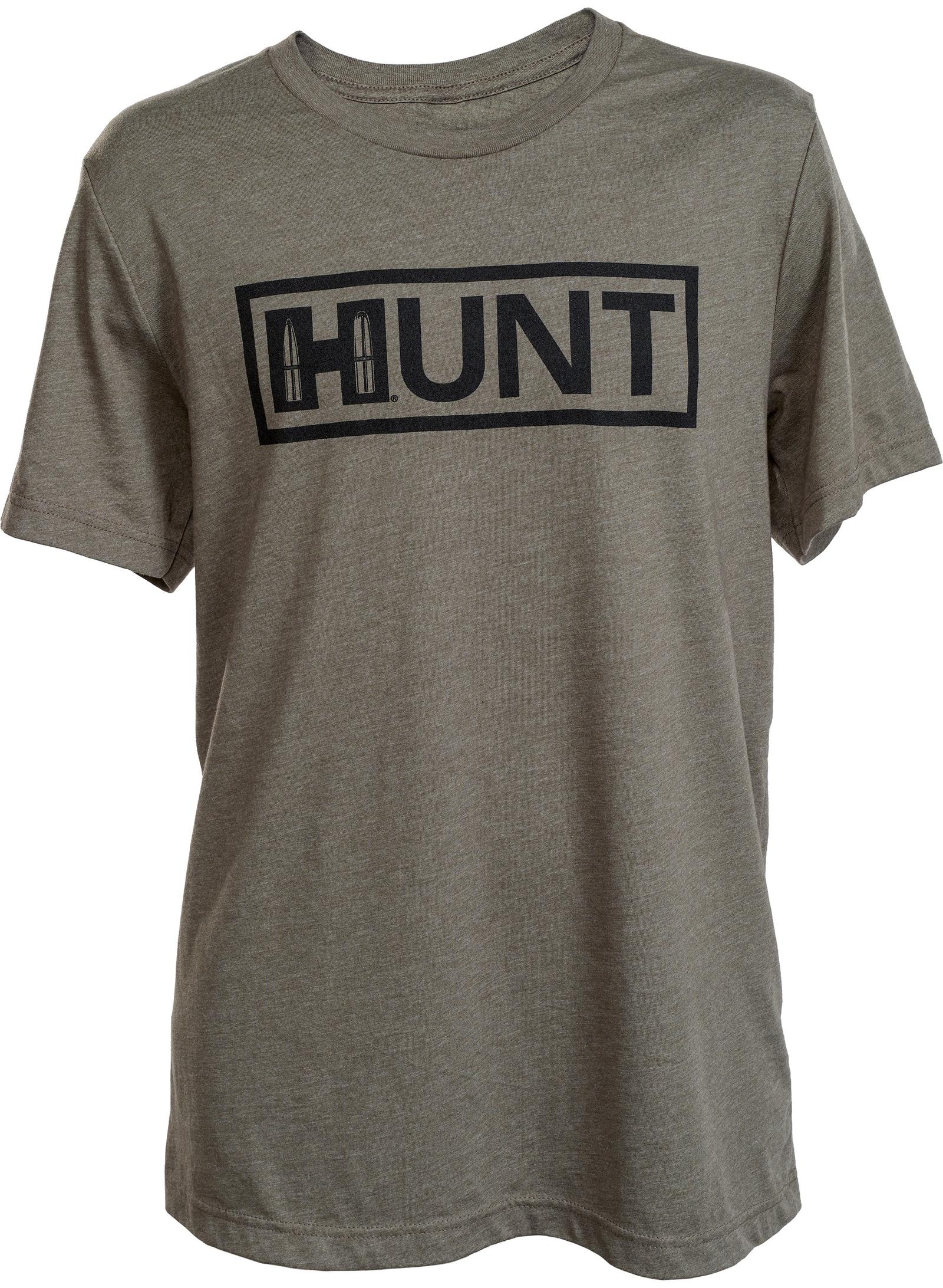 Hornady 99605M Hunt T-Shirt OD Green Tri-Blend Short Sleeve Medium