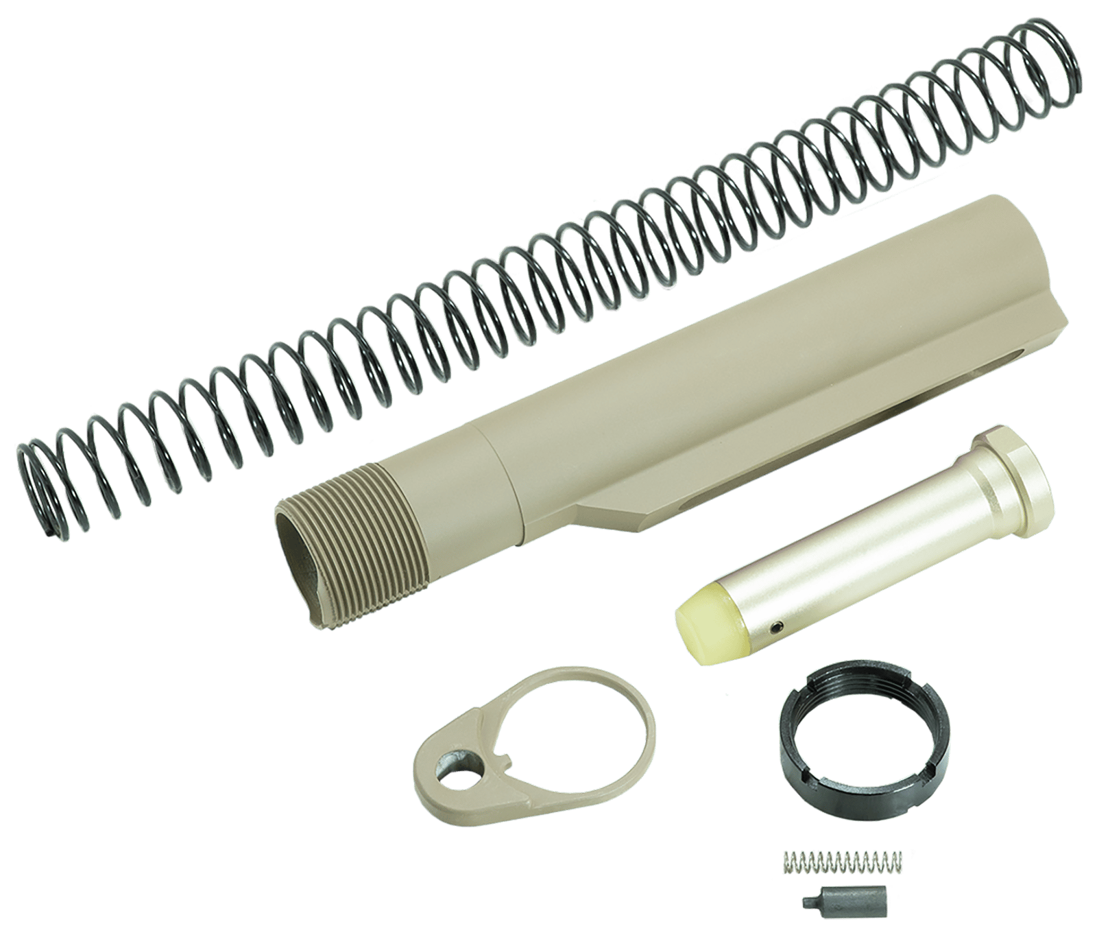 Timber Creek Outdoors ARBTKFDE Buffer Tube Kit Flat Dark Earth AR-15/AR Style