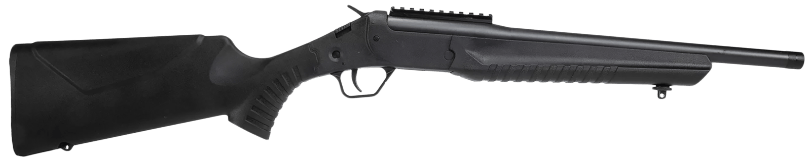 Rossi LWC300BBK LWC 300 Blackout 1rd 16.50" Black Oxide Threaded Barrel, Black Picatinny Rail Steel Receiver, Black Fixed Synthetic Stock
