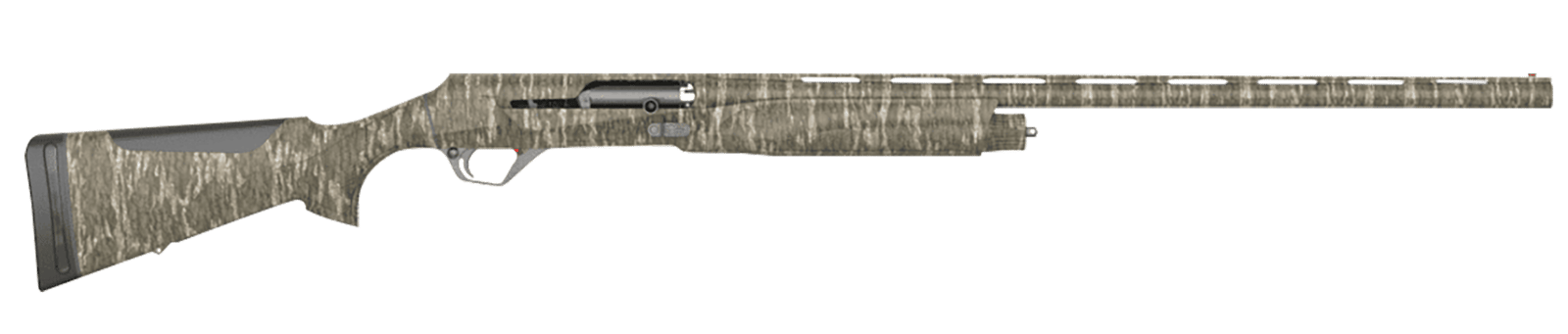 Retay USA CRACEMBL28 Ace Type R 28 Gauge Semi-Auto 3" 3- 2.75" Shells 28" Overall Mossy Oak Bottomland Vent Rib Barrel, Drilled & Tapped Receiver, Adj Shim Synthetic Stock