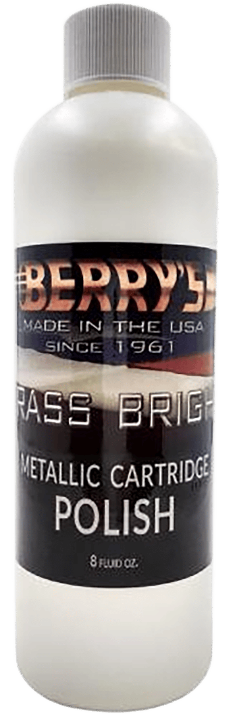 Berry's 56236 Brass Bright Polish 8 oz. Bottle