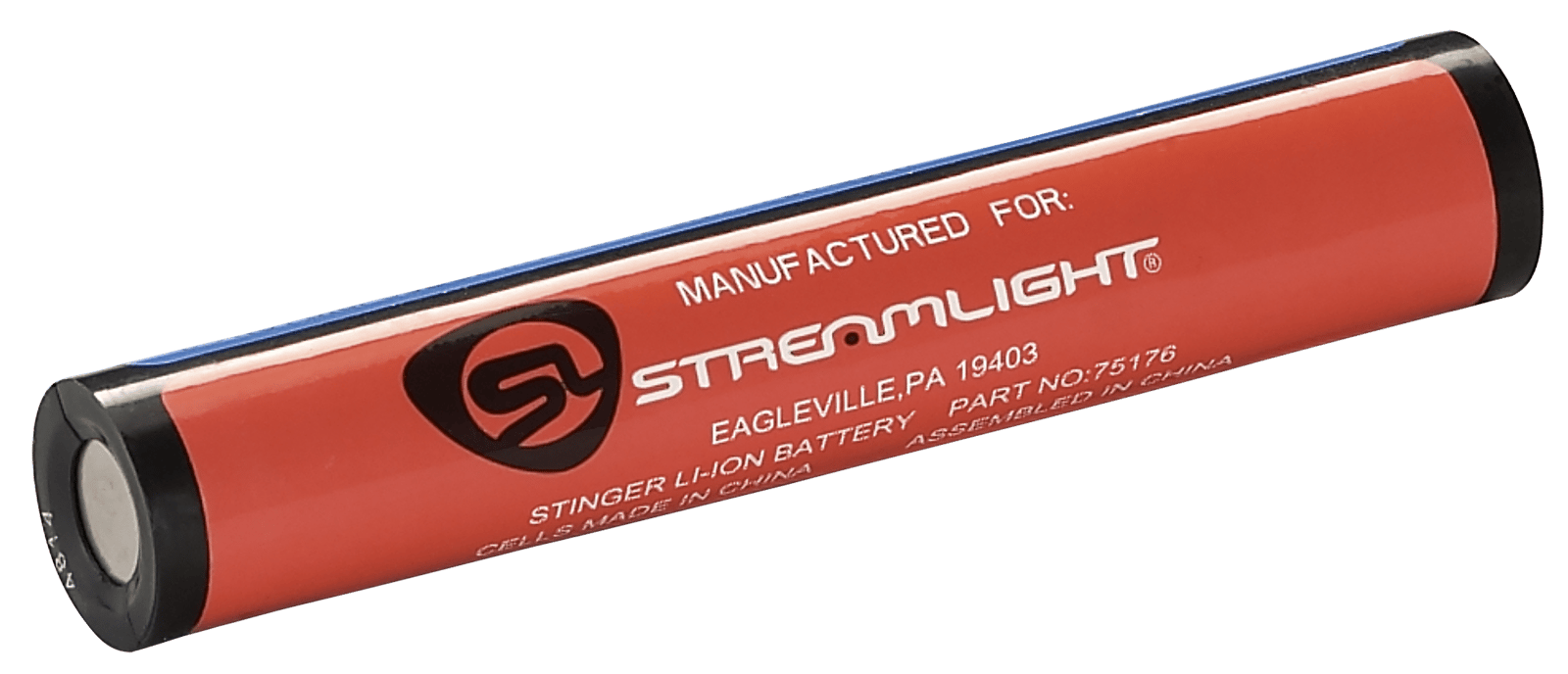 Streamlight 75176 Stinger Lithium Ion Orange/Black 3.6V Fits Stinger (1) Single Pack