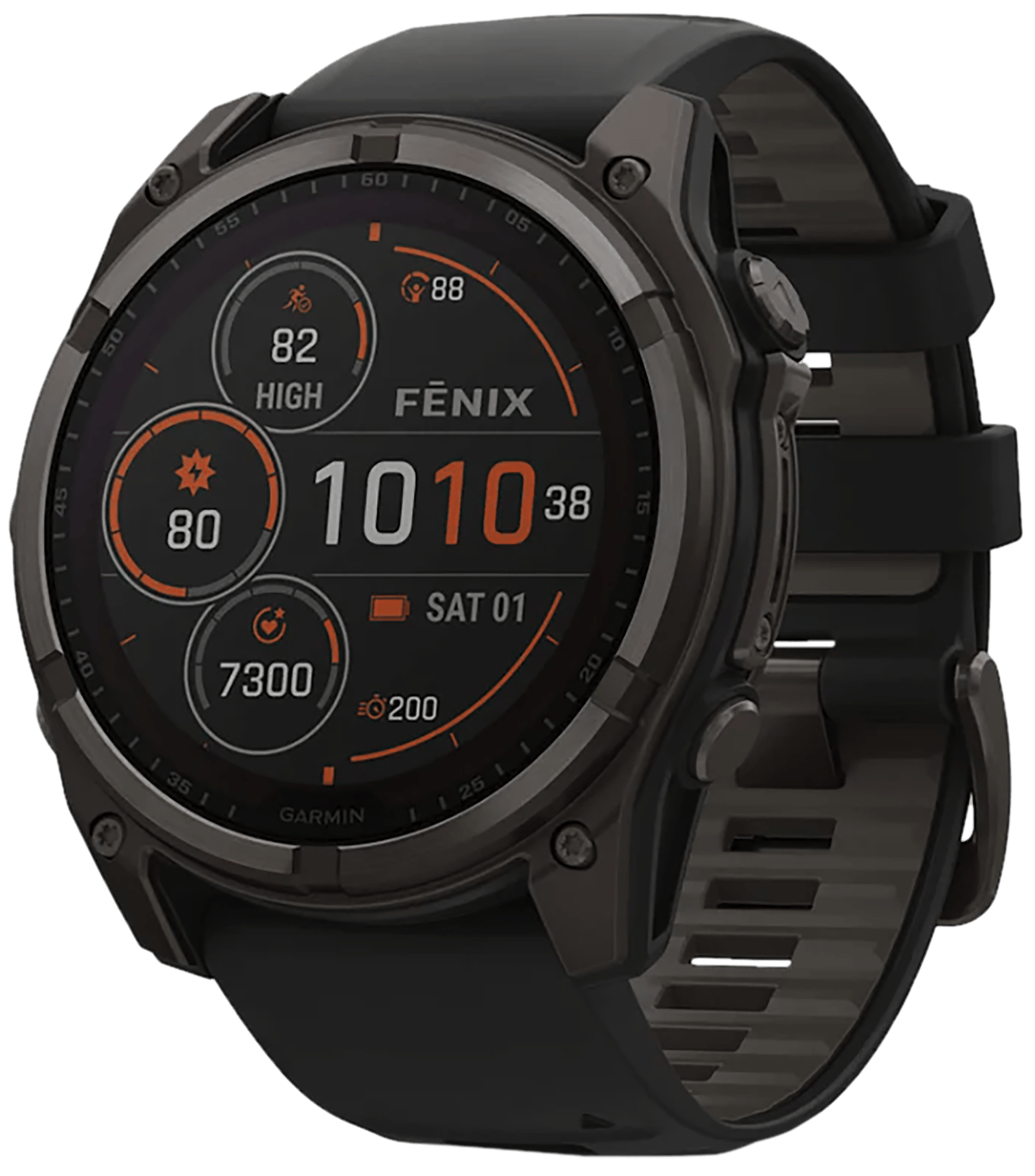 GAR 010-02907-10 FENIX8 51MM SOLAR GRY/GRY