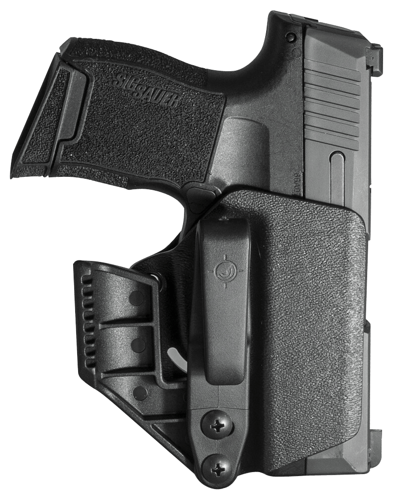 Mission First Tactical H2SG365AIWBM Minimalist Holster IWB Black Polymer Belt Clip Fits Sig P365/P365XL Ambidextrous