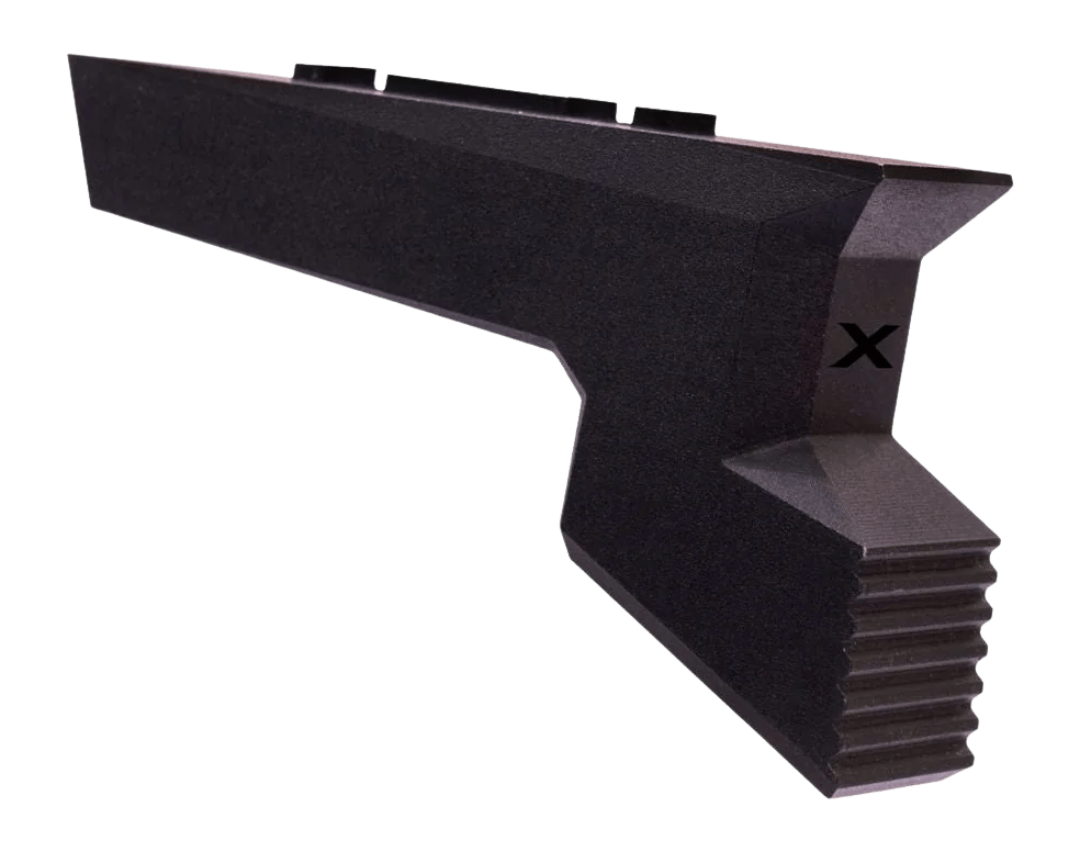 Woox SH.BRR001.01 Barricade Stop Black Anodized Aluminum