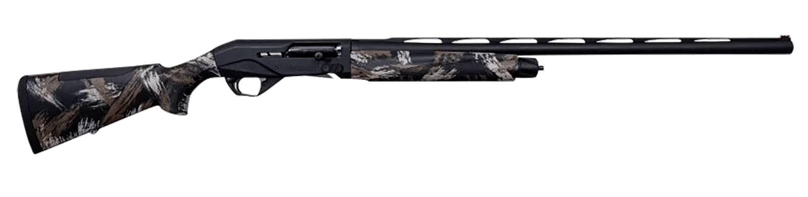 Weatherby XMM1228MAG Sorix Full Size 12 Gauge Semi-Auto 3" 2+1 28" Black Cerakote Vent Rib Barrel & Drilled & Tapped Steel Receiver, Midnight Marsh Synthetic Stock w/Adj Shim, Ambidextrous