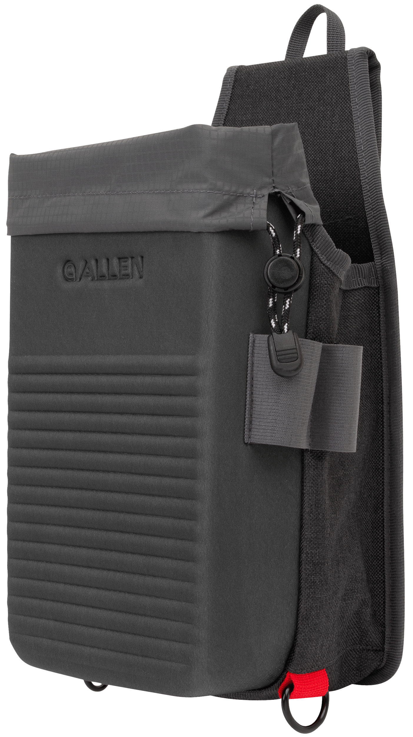 Allen 8334 Competitor Double Compartment Shell Bag Gray Molded EVA 12 Gauge