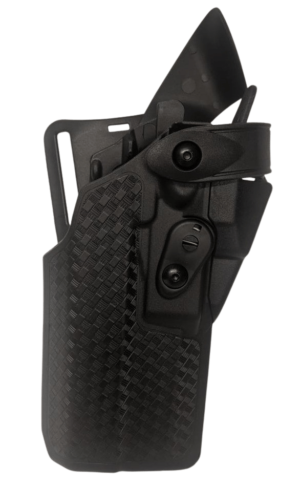 Safariland 7360RDS8325481 7360RDS 7TS Black Compatible w/ 17 Gen5, SureFire X300U, Basketweave Finish, Right Hand
