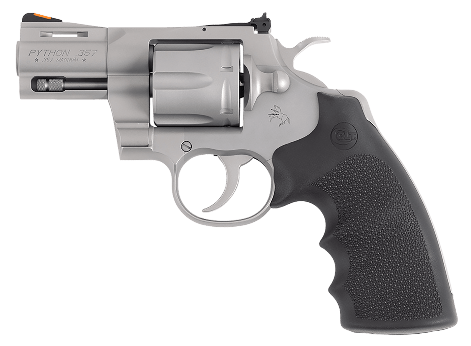 Colt Mfg PYTHONSM2RTS Python 357 Mag/38 Special 6 Shot 2.50" Exposed Hammer