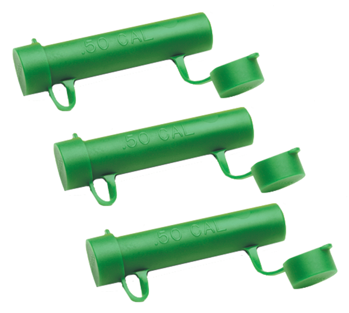 CVA AC1617A Speed Loader Magnum 50 Cal Pellets Green Plastic 3 Per Pack
