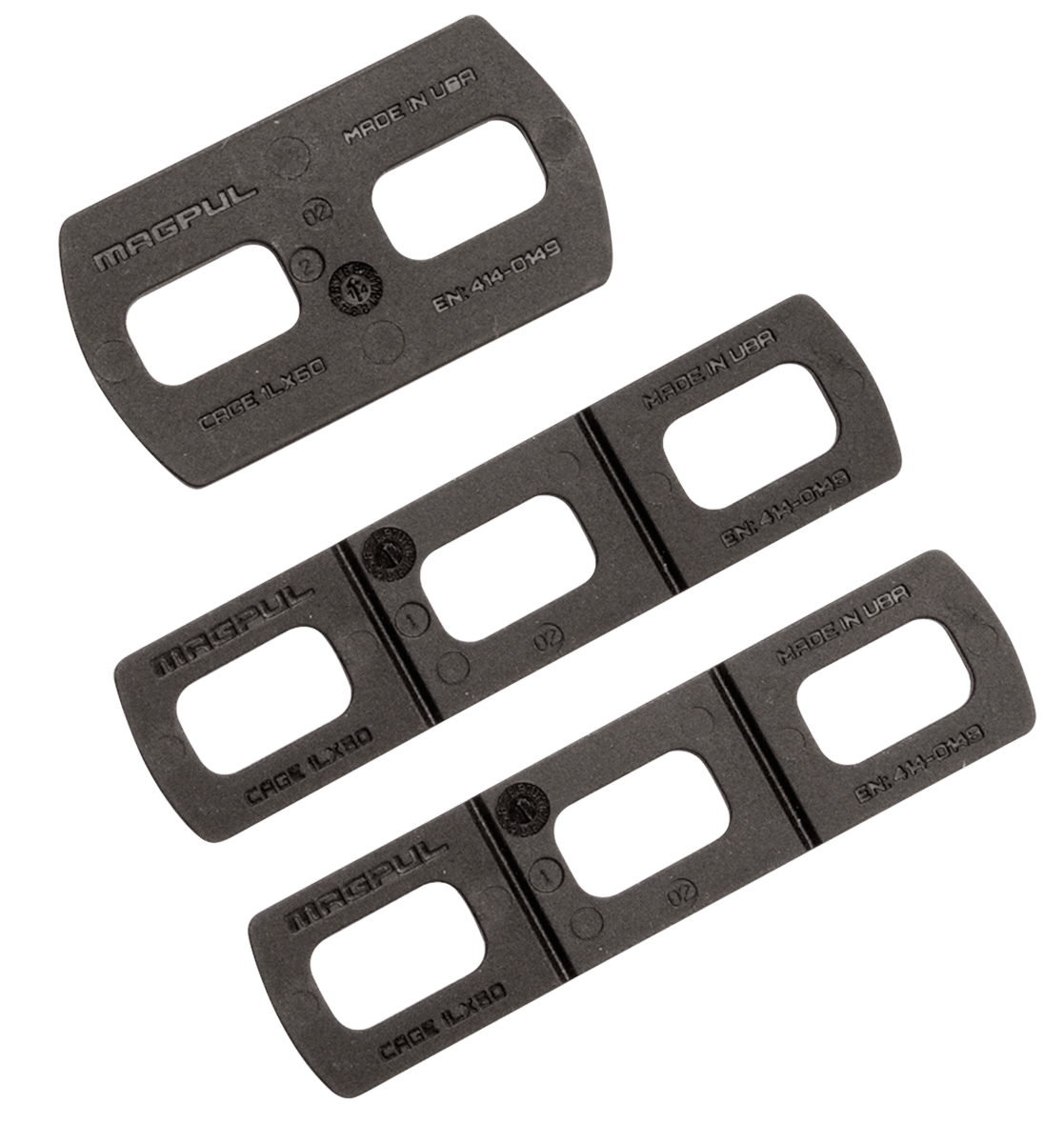 Magpul MAG478-BLK M-LOK to MOE Adapter Kit Black