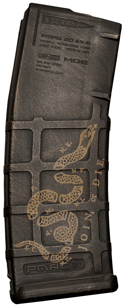 Weapon Works 228052 PMAG GEN M2 MOE 30rd Fits AR/M4 Join Or Die Polymer