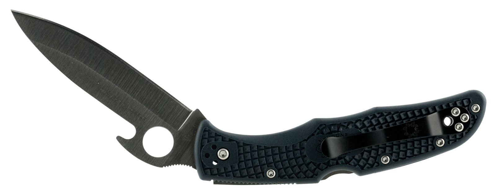 Spyderco C10PGYW Endura 4 Lightweight 3.81" Folding Drop Point Plain VG-10 SS Blade/Gray FRN Handle Includes Pocket Clip