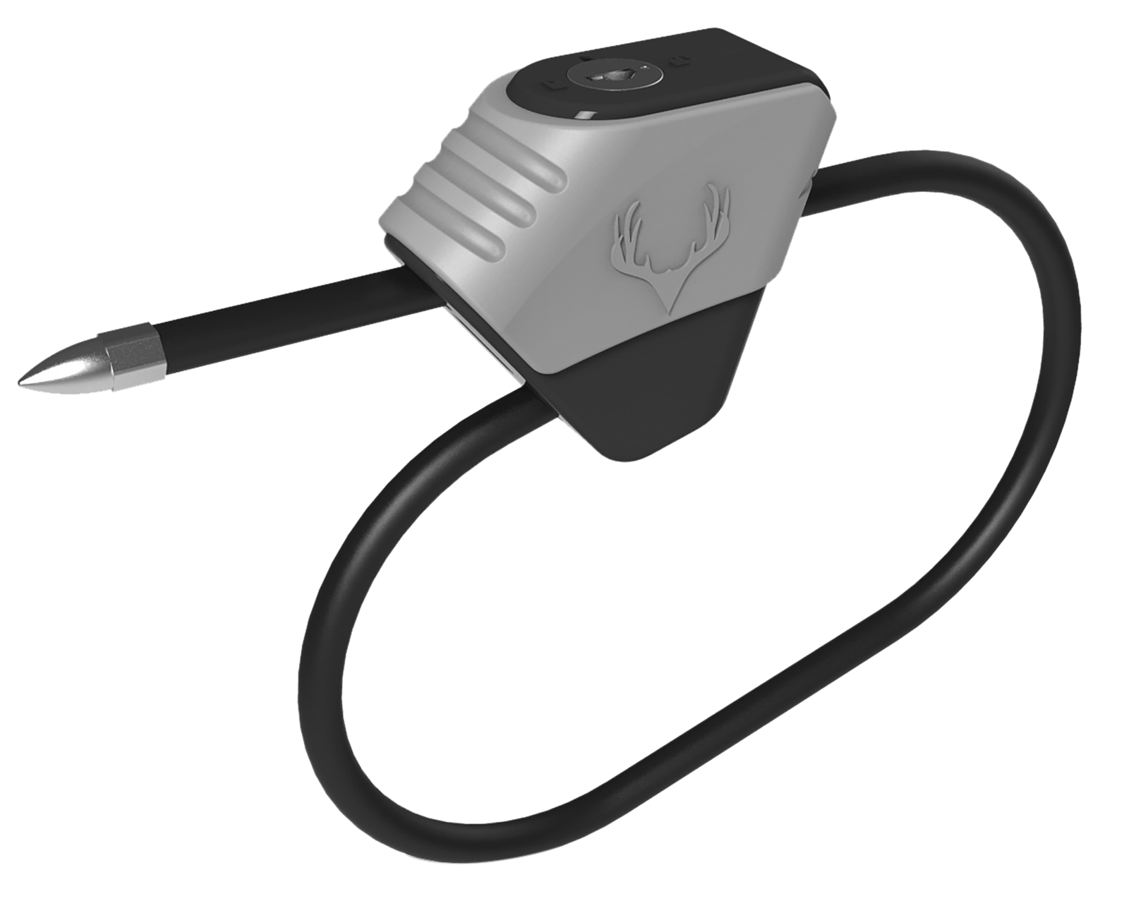 HME HME-CBLK Cable Lock 6.50' Long Black/Gray Aluminum