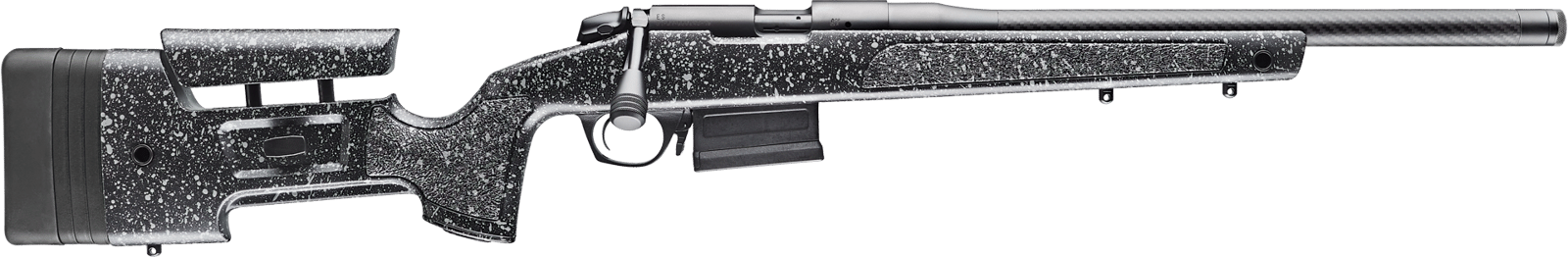 Bergara Rifles B14R002 B-14 Trainer Full Size 22 LR 10+1 18" Carbon Fiber Steel Barrel, Matte Blued Steel Receiver Drilled & Tapped, HMR w/Adj Cheek Piece Black/Gray Speckled Synthetic Stock, Right Ha