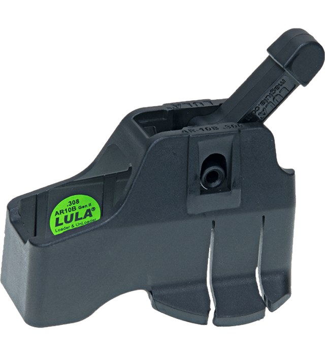 Maglula LU23B LULA Loader & Unloader Made of Polymer with Black Finish for 308 Win, 7.62x51mm NATO Armalite AR-10B GenII